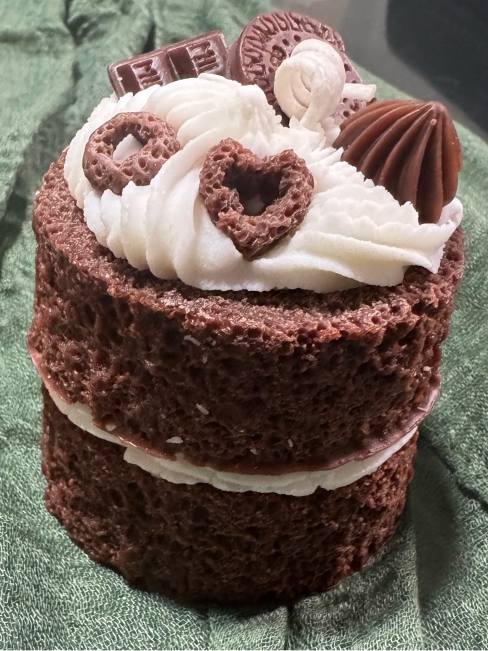Chocolate Mini Layer Cake Candle - Picture 8 of 10